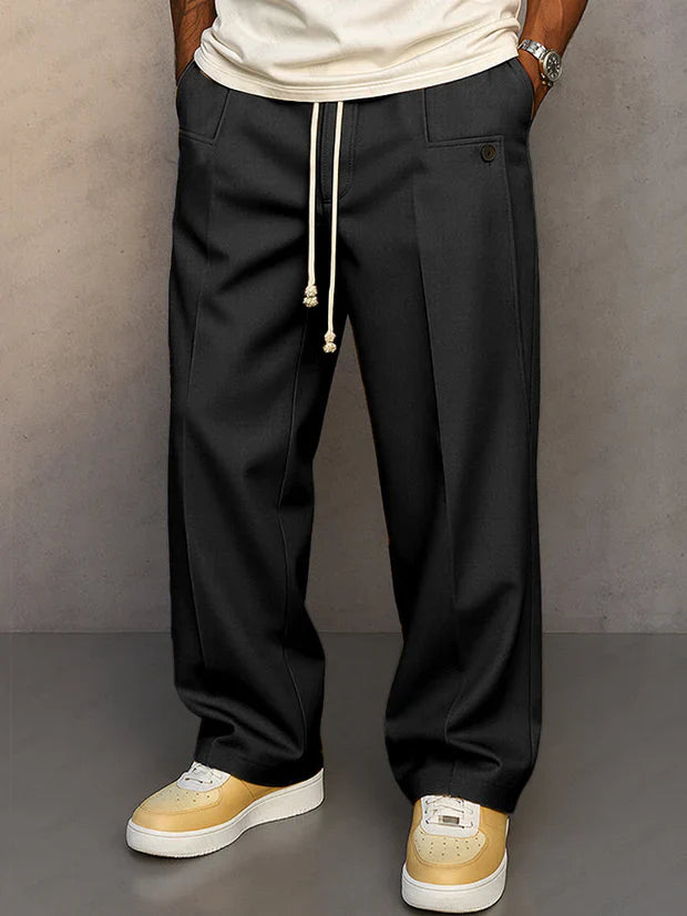 Olivia Sur™ | Pantalón elegante con cordón ajustable